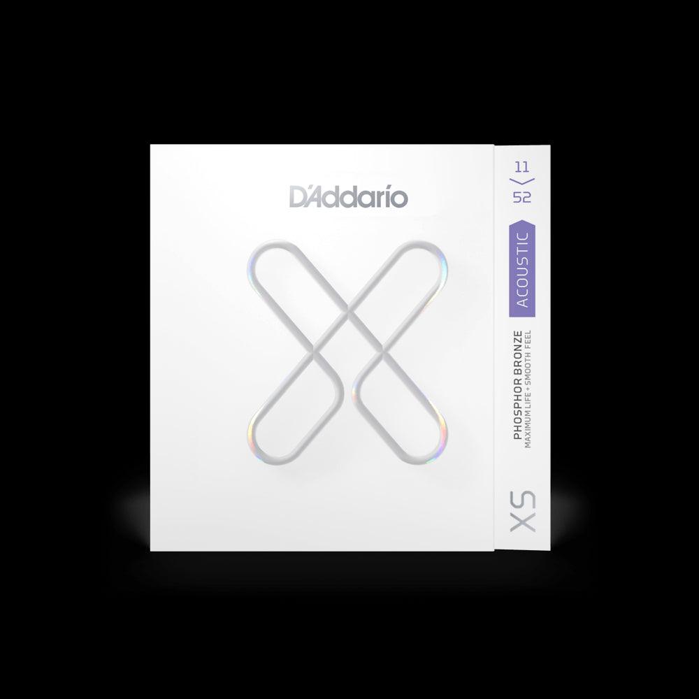 Encordado D Addario Guitarra Acustica Xsapb 11 52 Cust Lt Xs