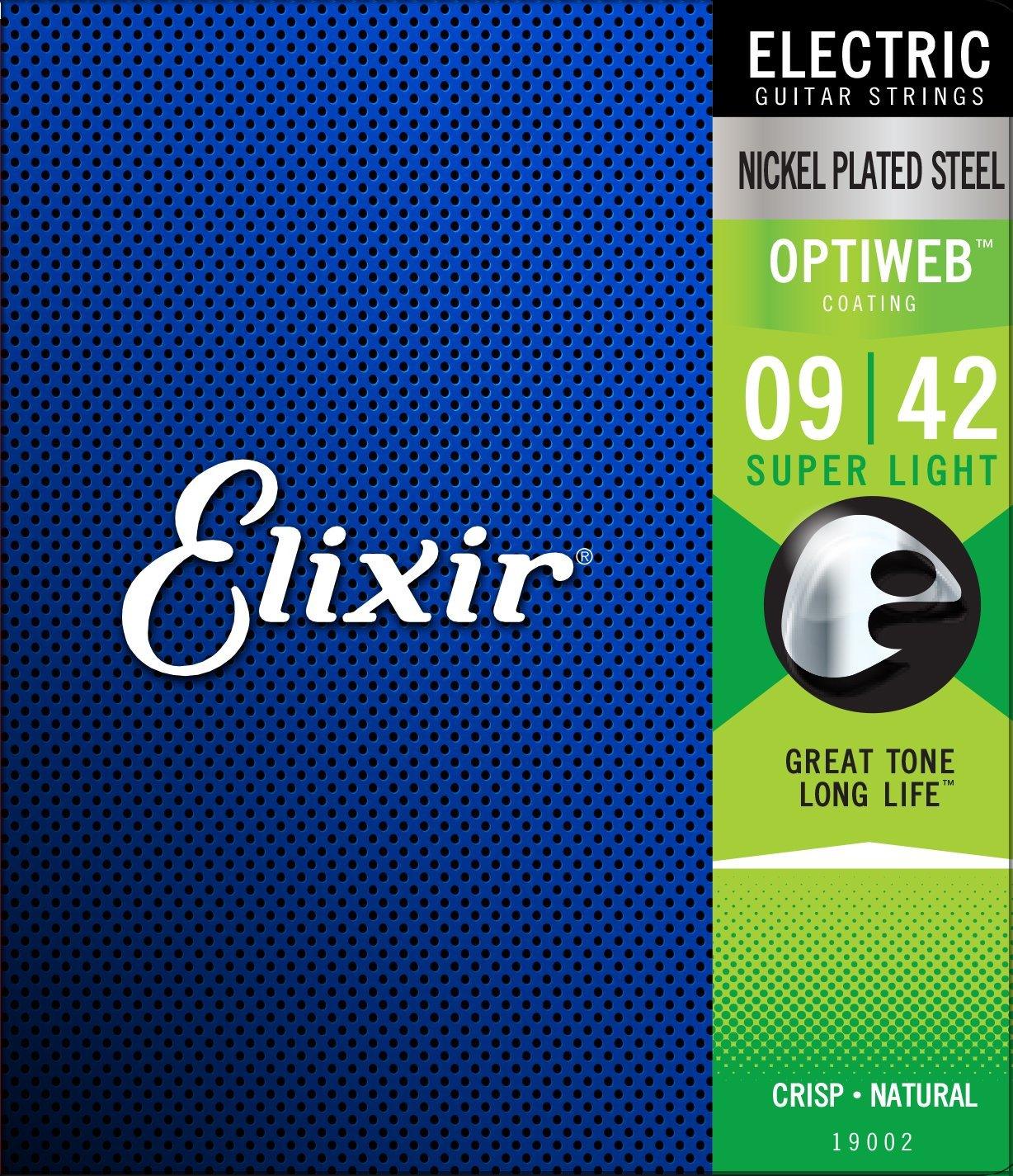Encordado Elixir Optiweb Guitarra Electrica 19002 09 42