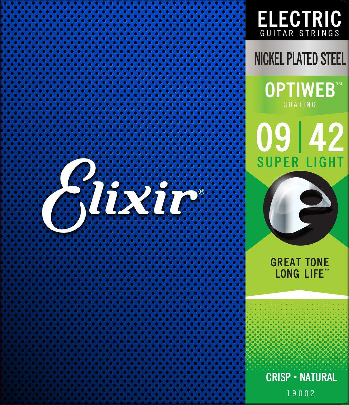 Encordado Elixir Optiweb Guitarra Electrica 19002 09 42