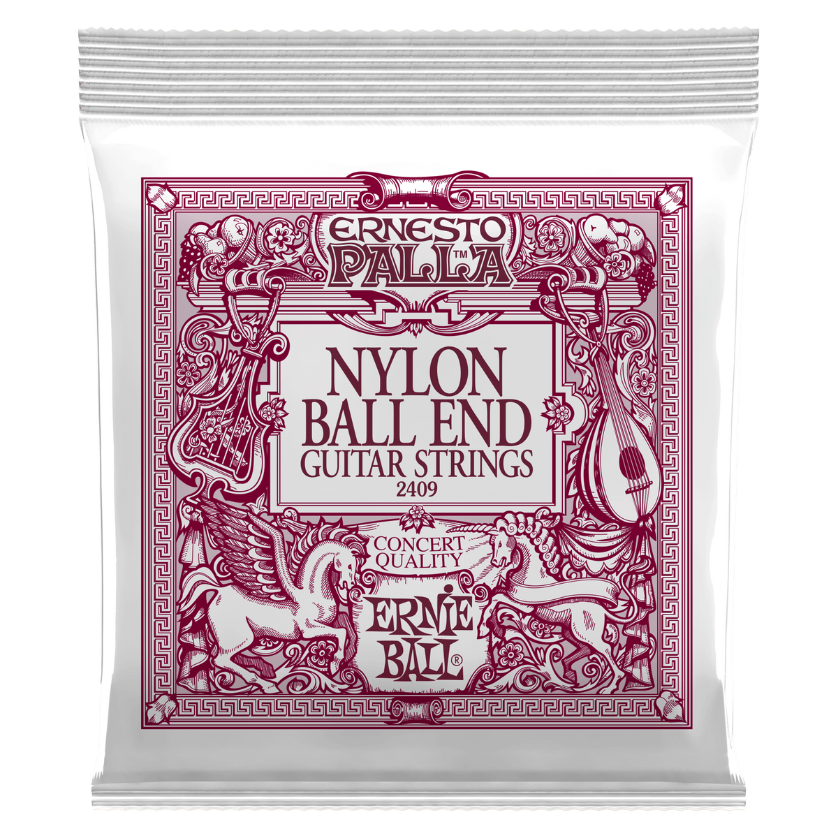 Encordado Ernie Ball Guitarra Acustica 2409 28-42 Nylon