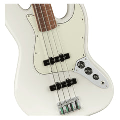 Fender Player Jazz Bass Fretless Blanco Polar — fotografía 2
