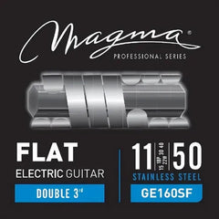 Encordado para guitarra eléctrica Magma GE160SF 11–50 Flat con doble tercera — imagen 1