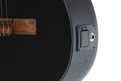 Guitarra Electroacustica Gewa Vg500166 Negra Nylon - vista 4