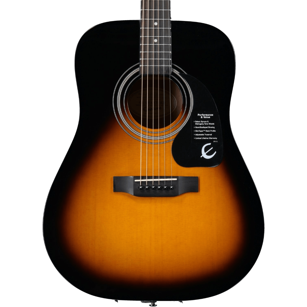 Guitarra Acustica Epiphone Ea10vsch1 Dr-100 Vint. Sunburst Ch Hdwe