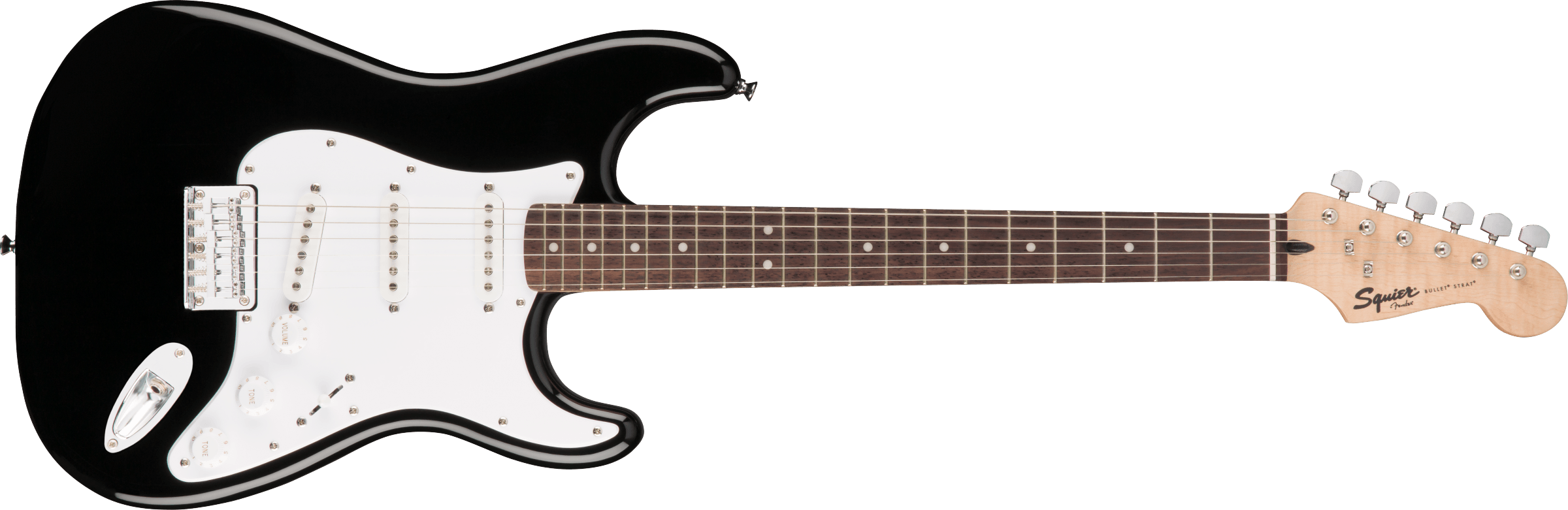 Guitarra Electrica Fender Squier Bullet Stratocaster Ht, Laurel Fingerboard, Black 0371001506