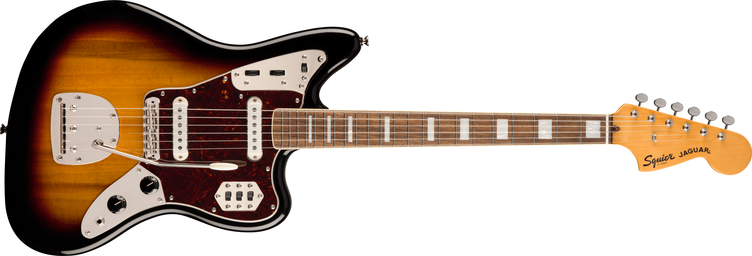 Guitarra Electrica Fender Squier Classic Vibe 70s Jaguar, Laurel Fingerboard, 3-color Sunburst 0374090500