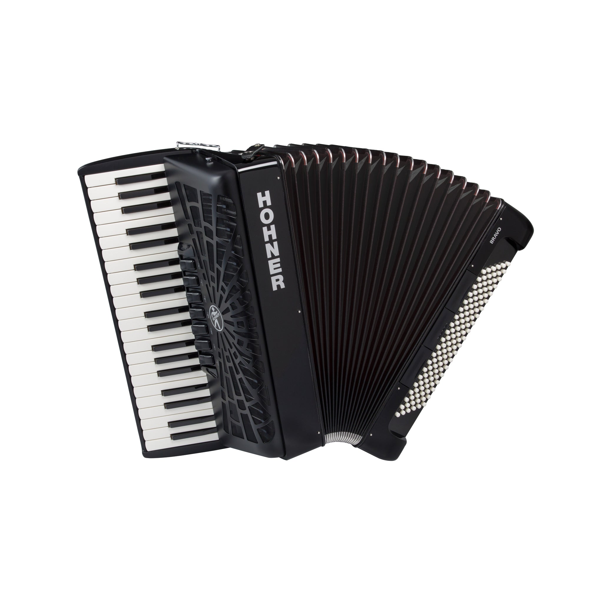 Acordeón de 120 bajos Hohner Bravo III A16822 negro