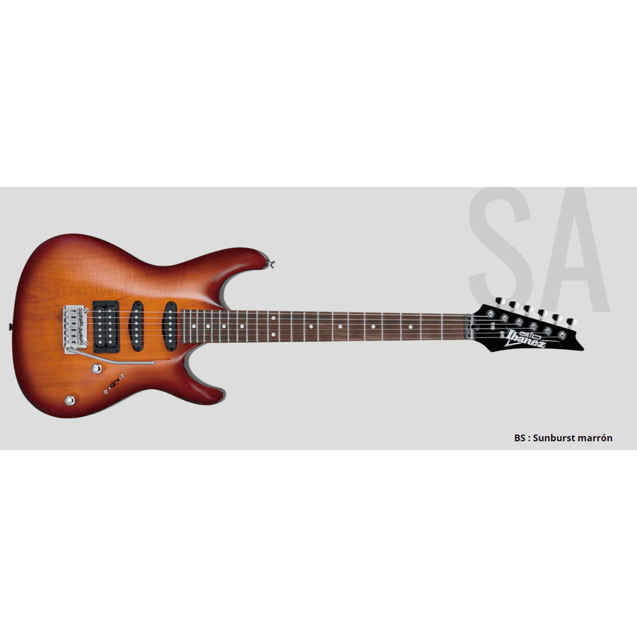 Guitarra eléctrica de 6 cuerdas Ibanez GSA60-BS — vista 1