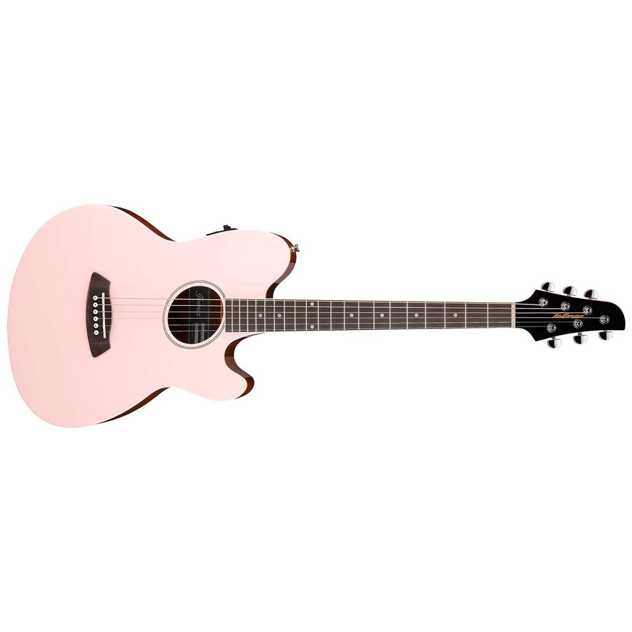 Guitarra electroacústica de 6 cuerdas Ibanez Talman TCY10E Pkh — vista 1