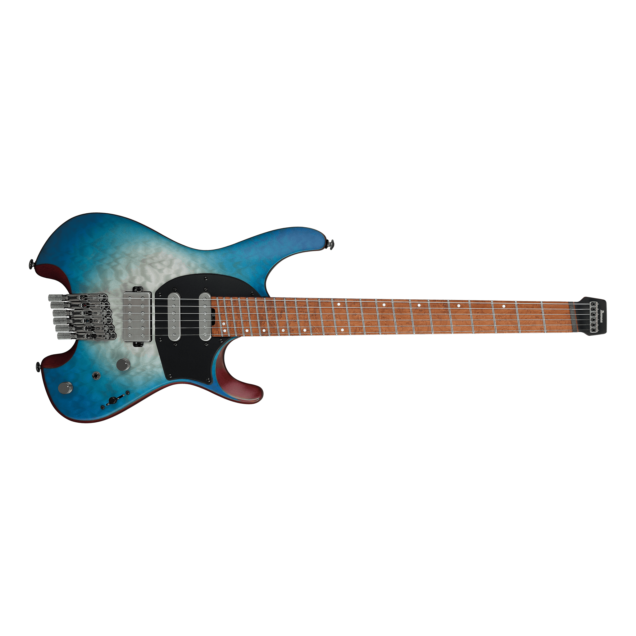 Guitarra eléctrica de 6 cuerdas Ibanez QX54QM-BLUE Sphere Burst Matte Sin Cabeza — vista 1