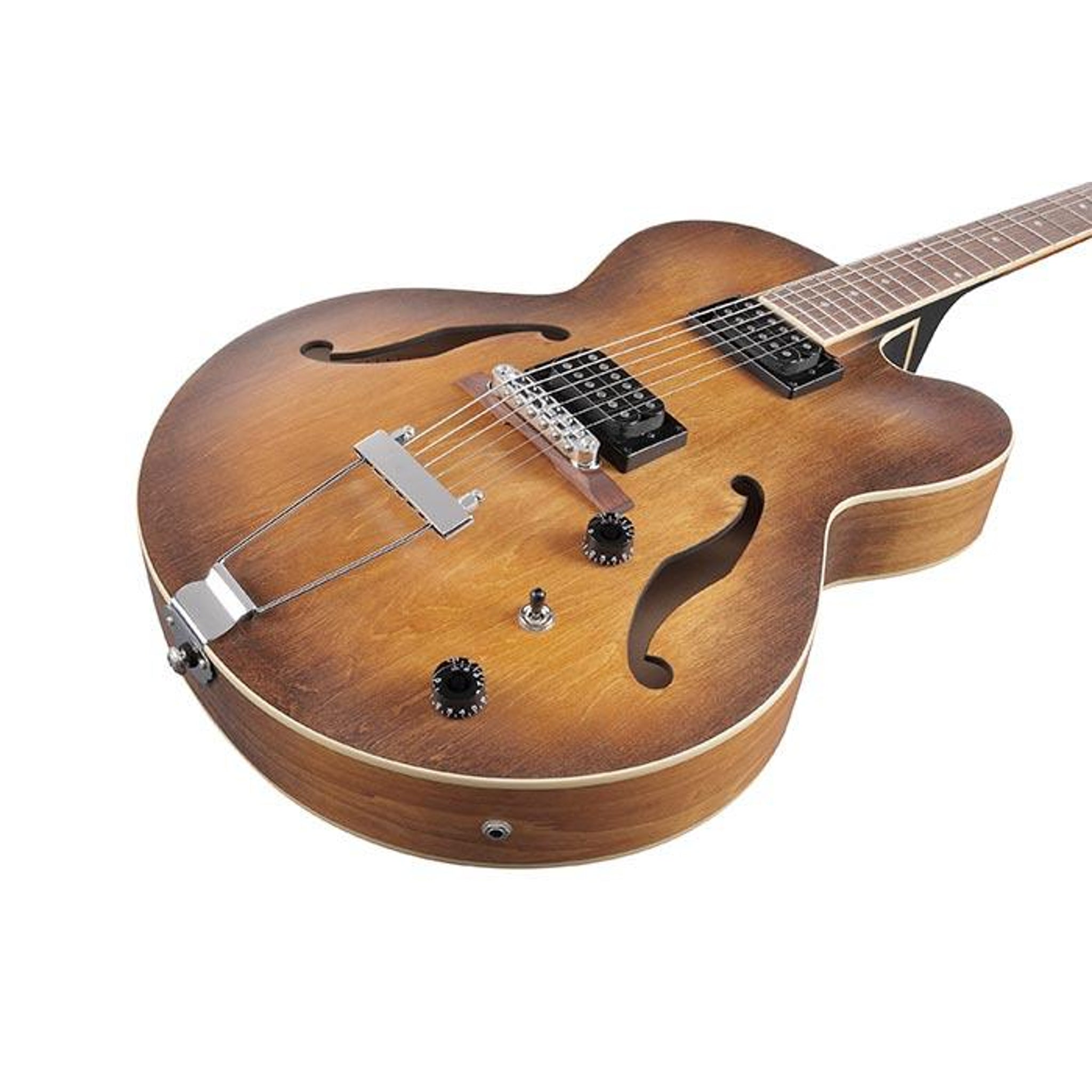 Guitarra eléctrica Ibanez Hollow Body AF55-TOBACCO Flat — vista 2