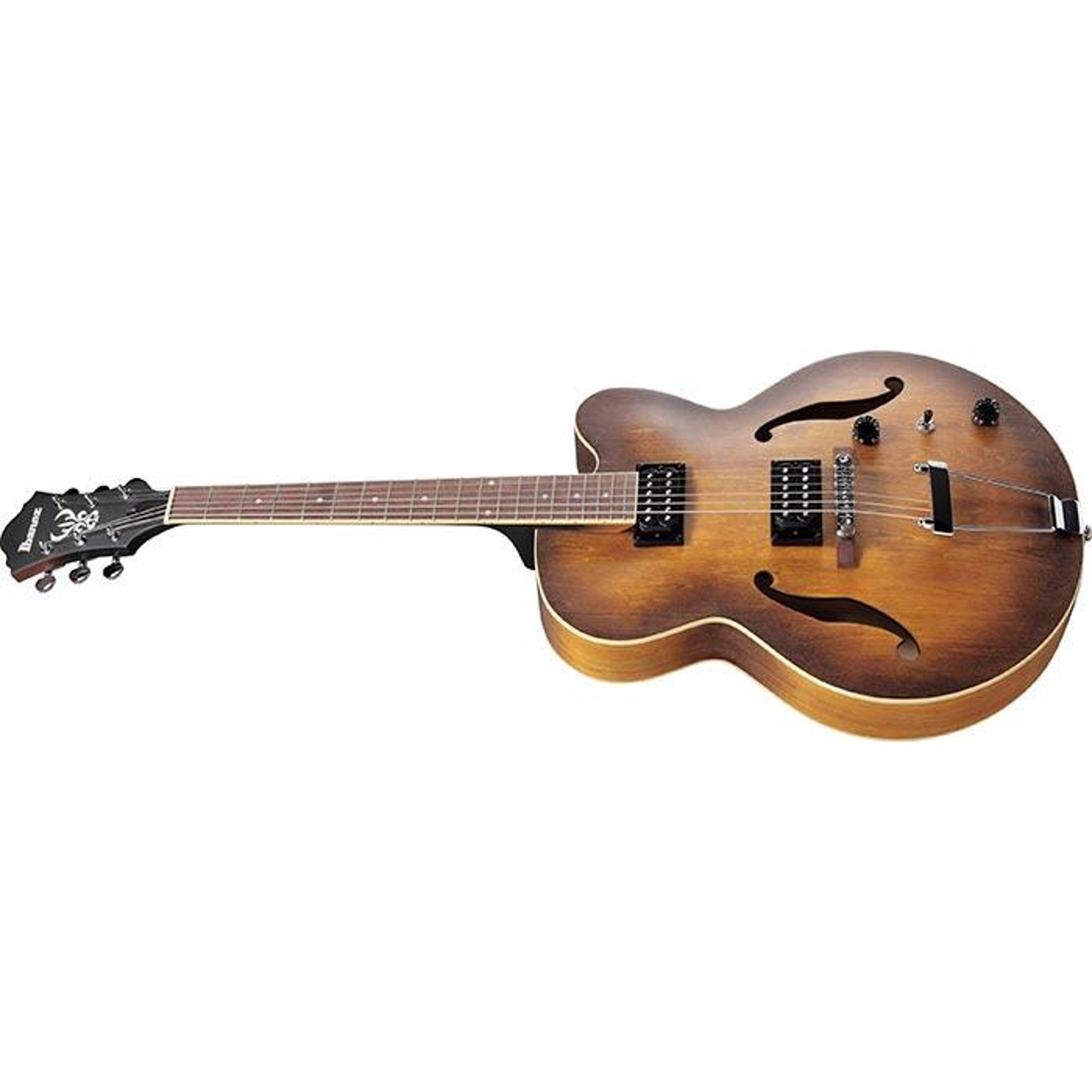Guitarra eléctrica Ibanez Hollow Body AF55-TOBACCO Flat — vista 3