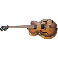Guitarra eléctrica Ibanez Hollow Body AF55-TOBACCO Flat — vista 3