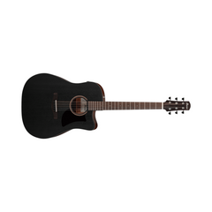 Guitarra electroacústica Ibanez Advanced Acoustic AAD190CE-WEATHERED Black Open Pore — vista 1