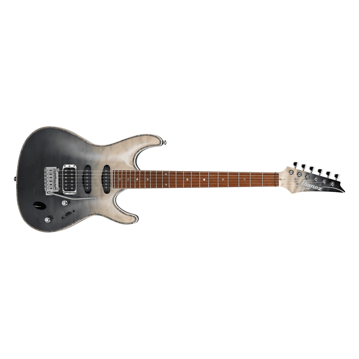 Guitarra eléctrica de 6 cuerdas Ibanez SA360NQM-BLACK Mirage Gradation — vista 1