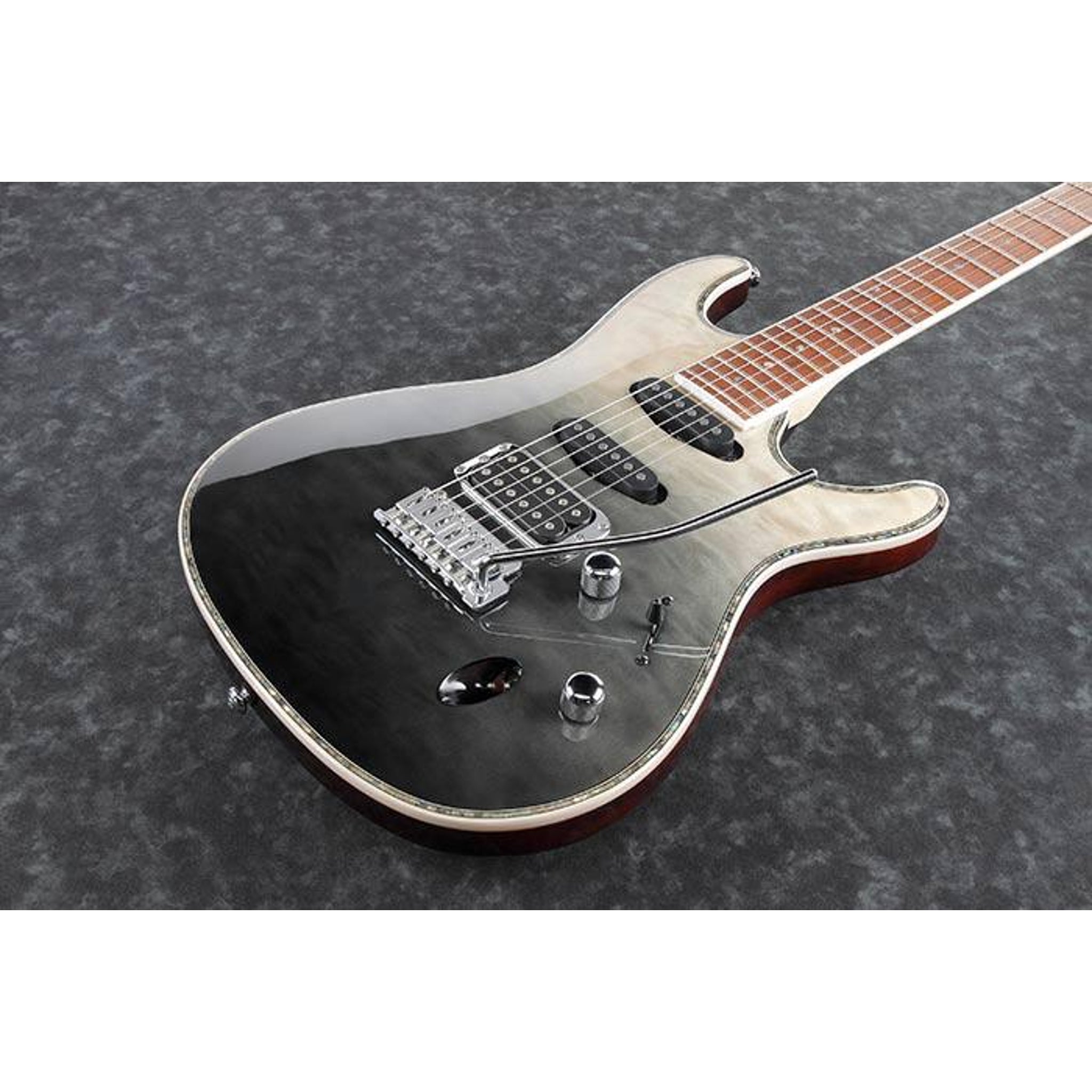 Guitarra eléctrica de 6 cuerdas Ibanez SA360NQM-BLACK Mirage Gradation — vista 2