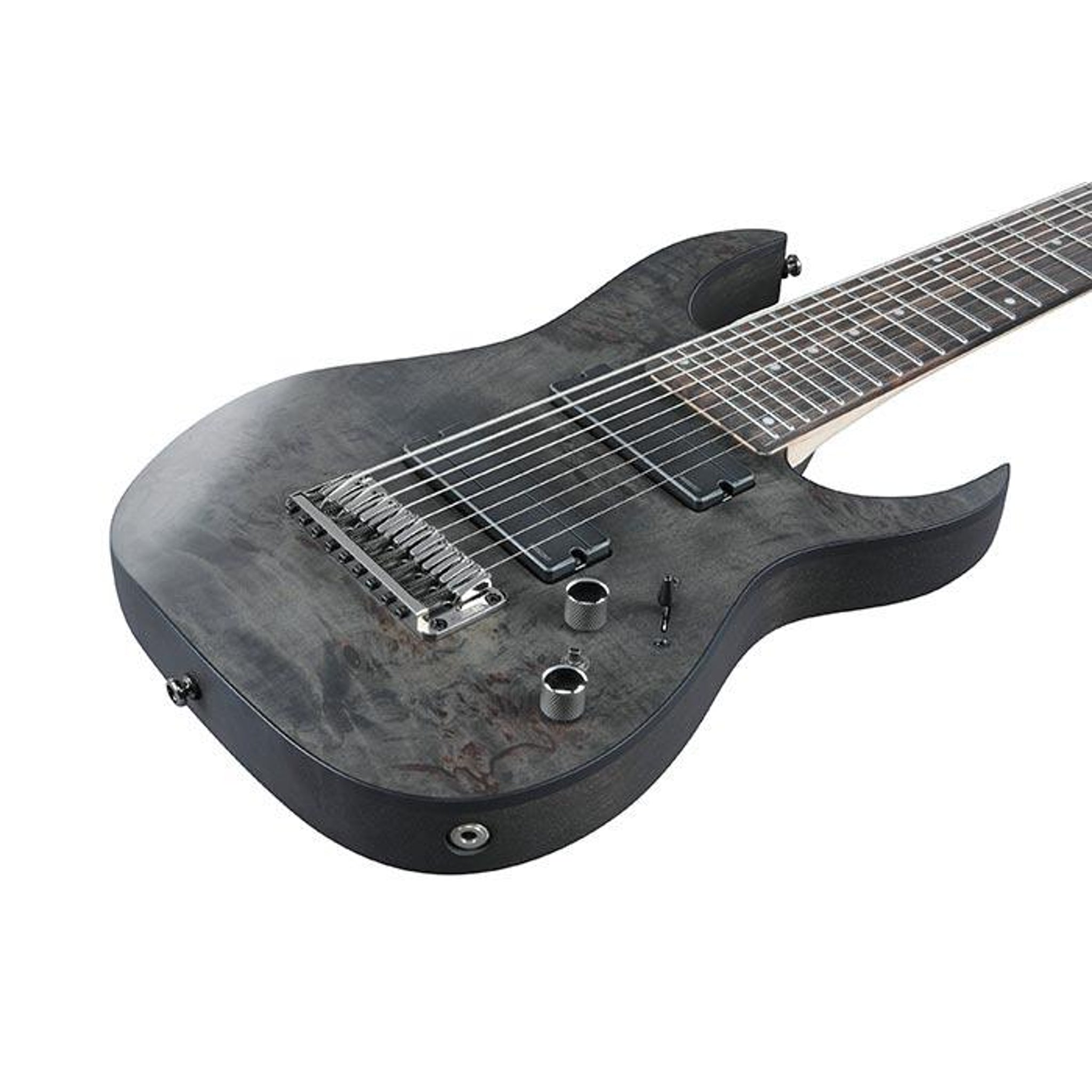 Guitarra eléctrica de 9 cuerdas Ibanez 9 Cuerdas RG9PB-TRANSPARENT Gray Flat — vista 2