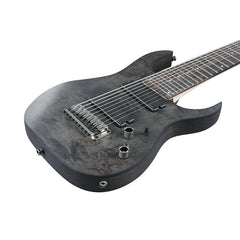 Guitarra eléctrica de 9 cuerdas Ibanez 9 Cuerdas RG9PB-TRANSPARENT Gray Flat — vista 2