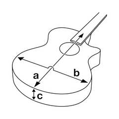 Guitarra electroacústica Ibanez GA-5TCEAM — vista 3