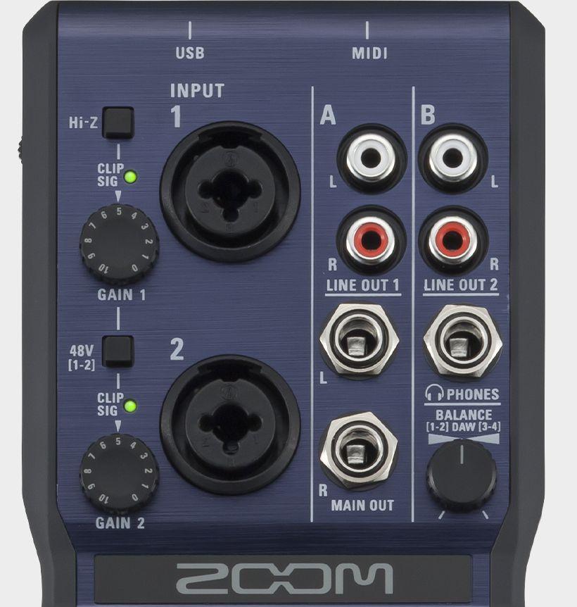 Interfaz Zoom U-44/120gl