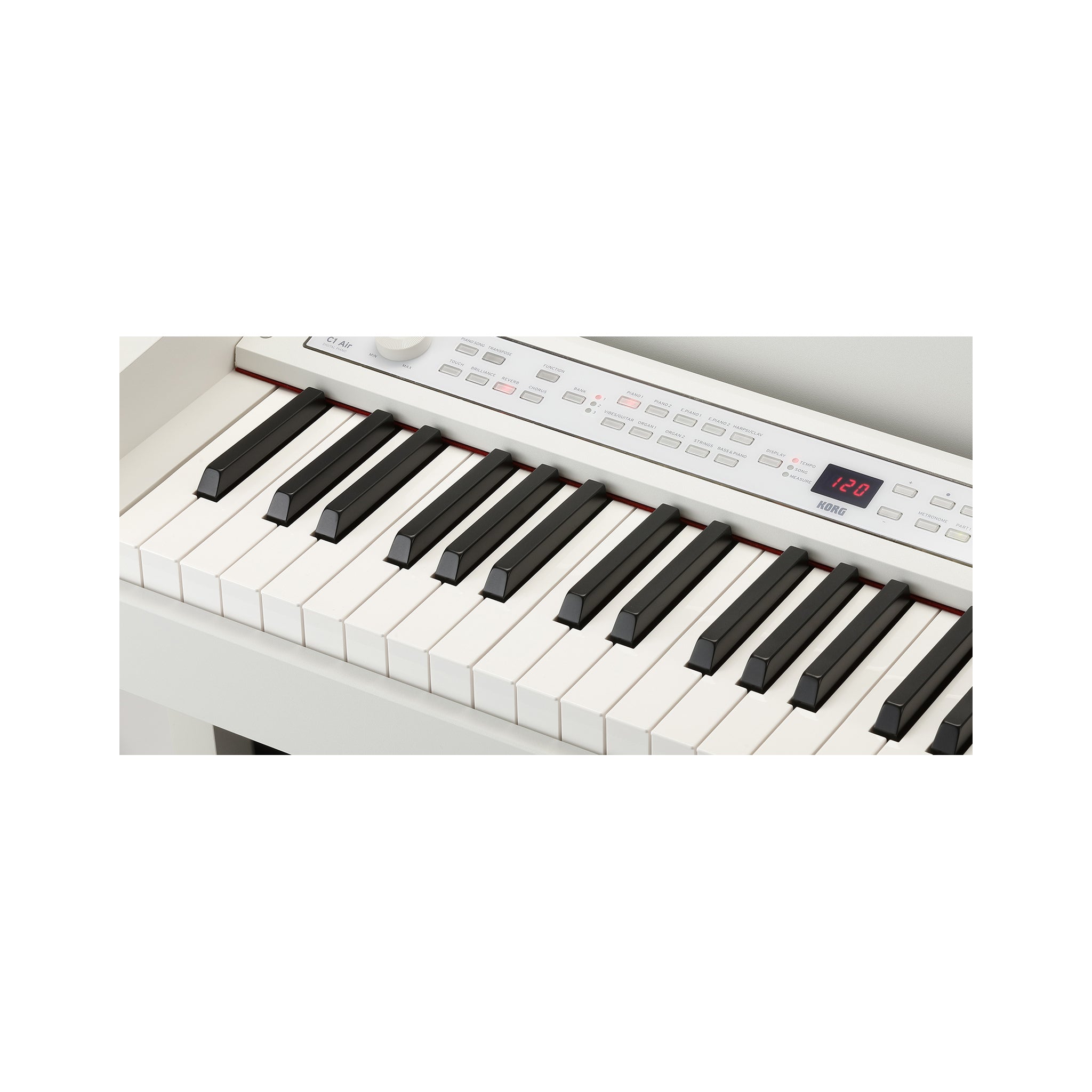 Piano digital Korg C1 Air de 88 teclas RH3 blanco — vista 2