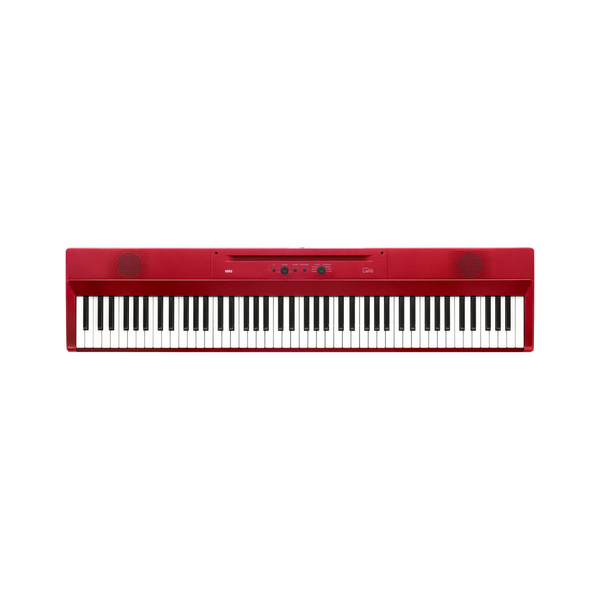 Piano digital Korg Liano L1 de 88 teclas rojo — vista 1