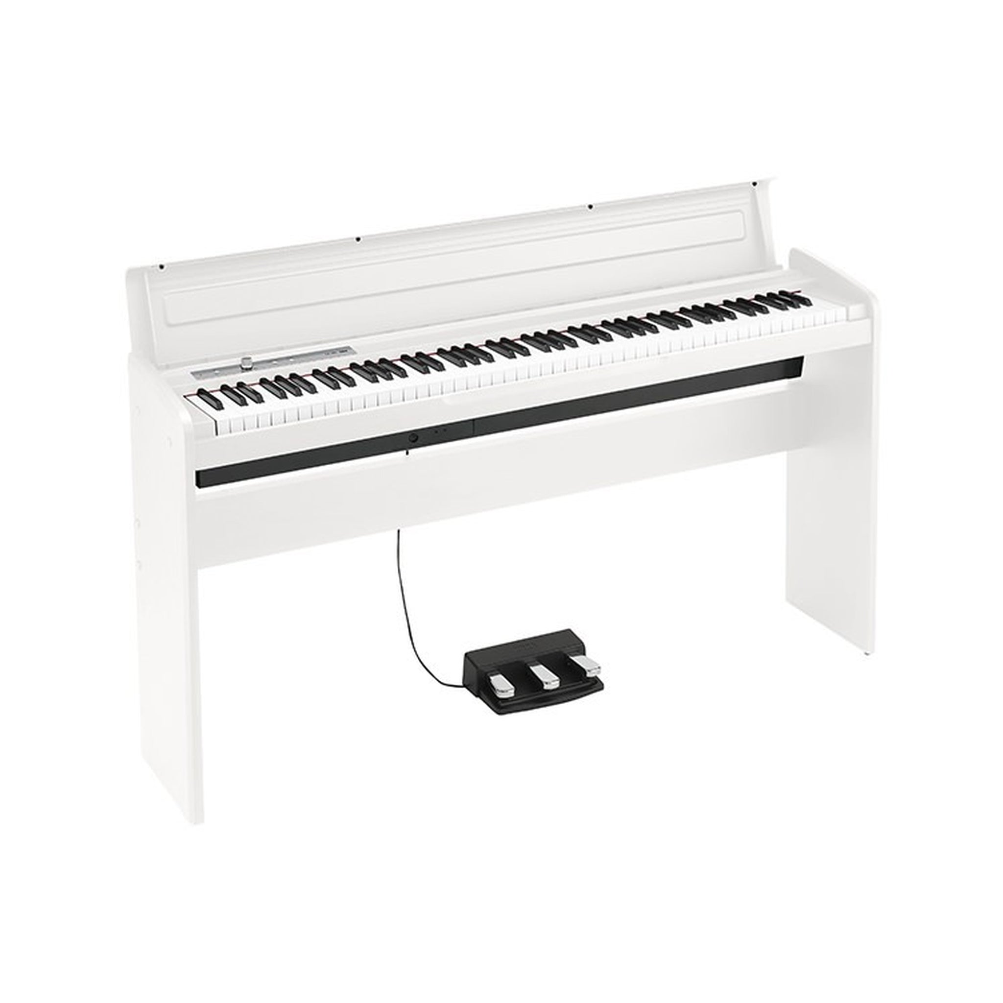 Piano digital Korg LP-180 WH de 88 teclas blanco — vista 2
