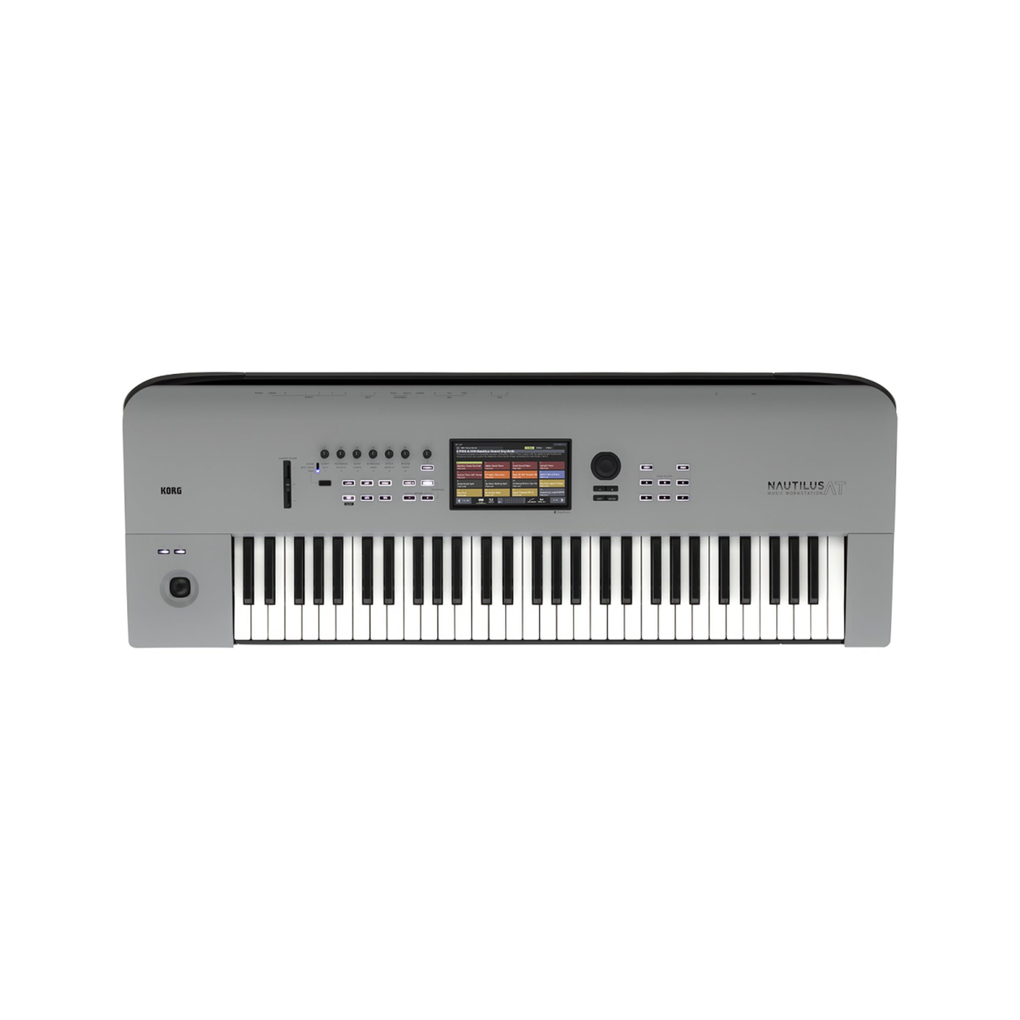 Workstation Korg Nautilus AT de 61 teclas gris — vista 1