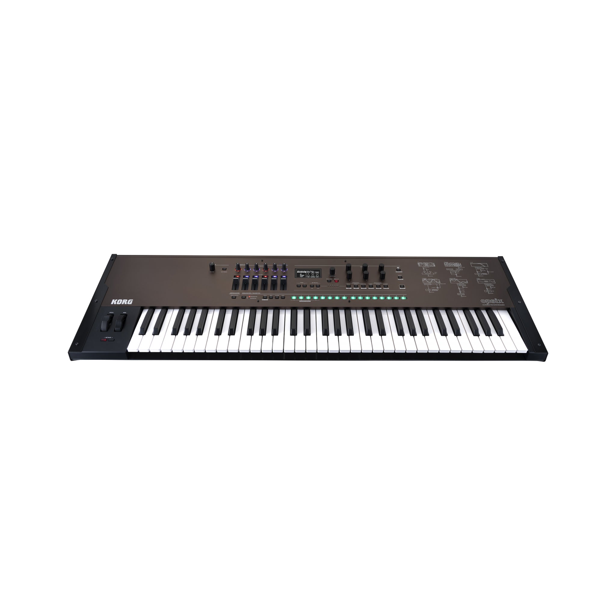 Sintetizador Korg opsix SE de 61 teclas con aftertouch — vista 1