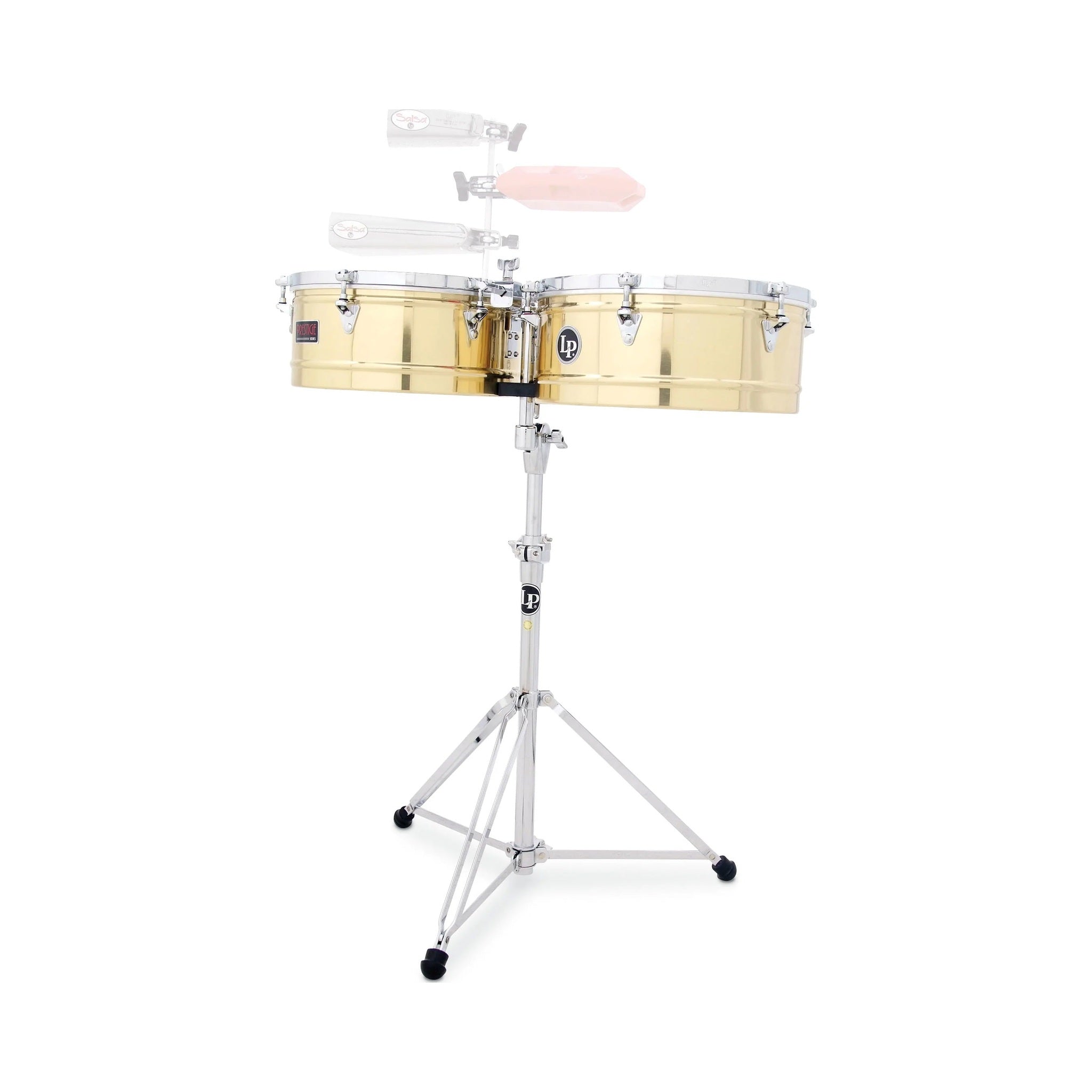 Timbales de 14 y 15 pulgadas LP LP1415-B Prestige de latón — vista 1