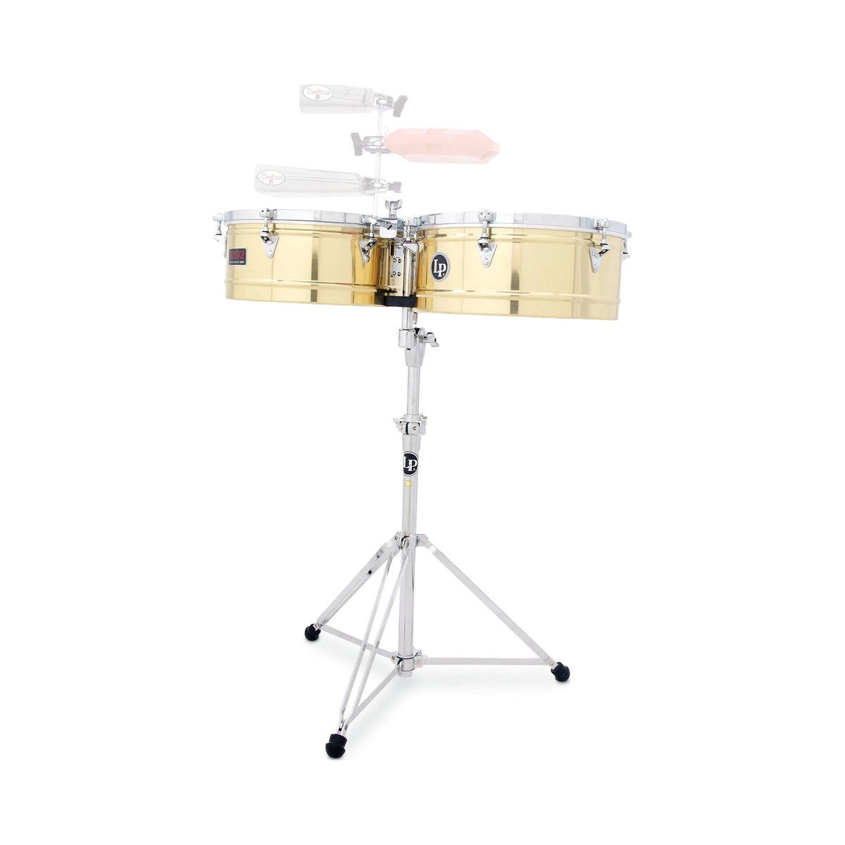 Timbales de 14 y 15 pulgadas LP LP1415-B Prestige de latón — vista 1