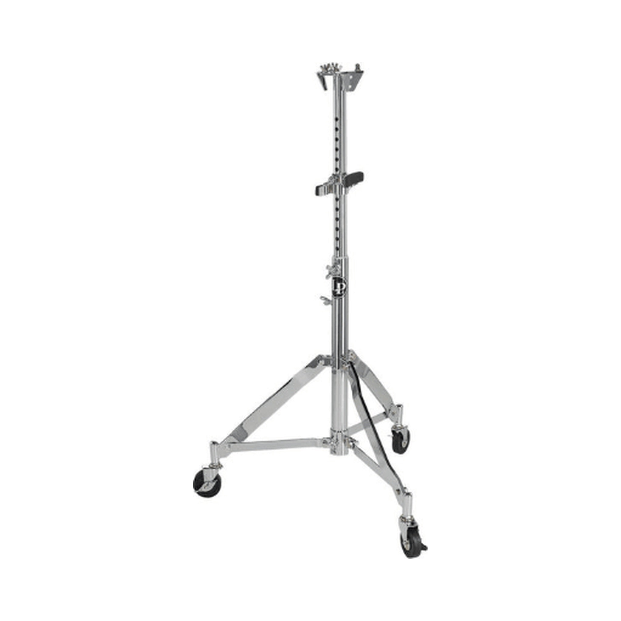 Soporte doble para congas LP LP290B ajustable con ruedas — vista 3