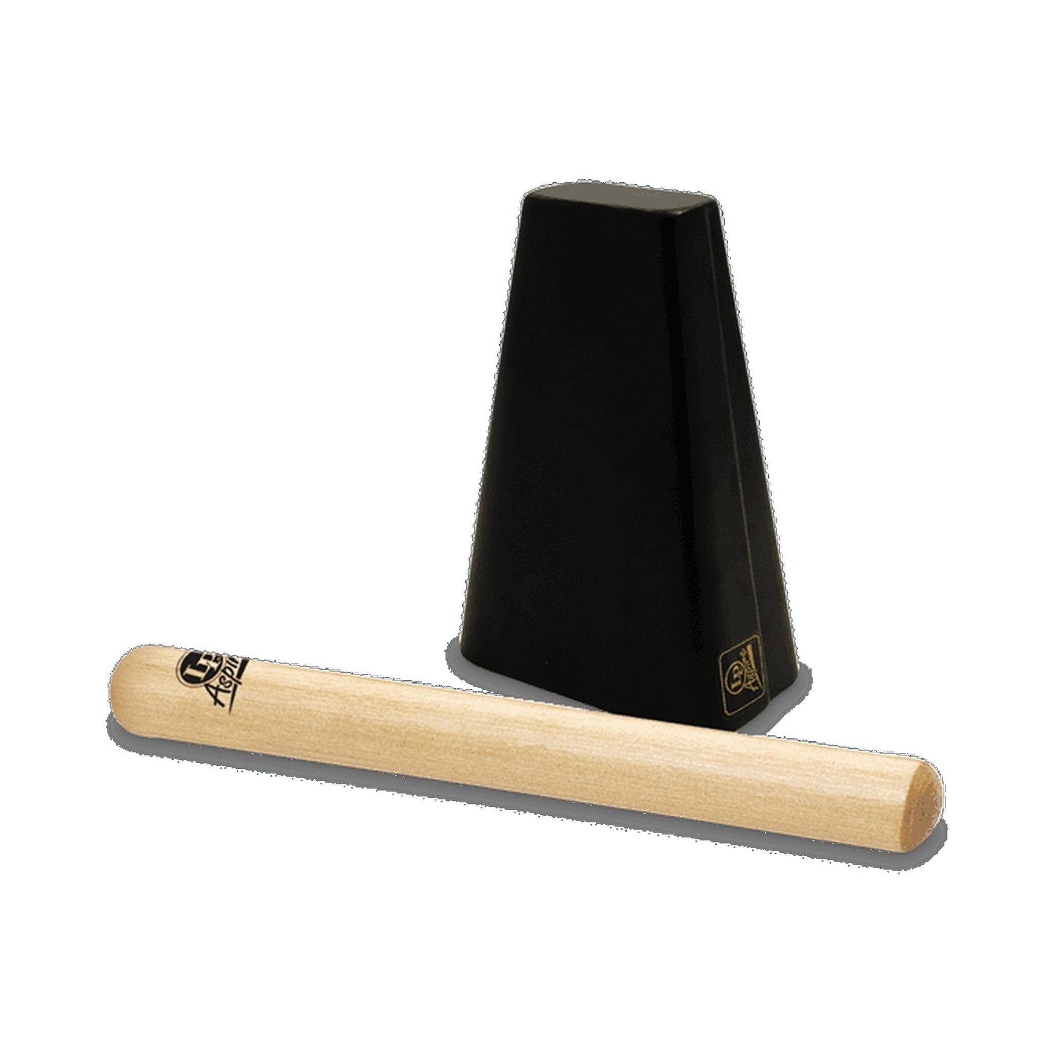 Cencerro de mano de 5¾ pulgadas LP LPA404HK Aspire con golpeador — vista 1