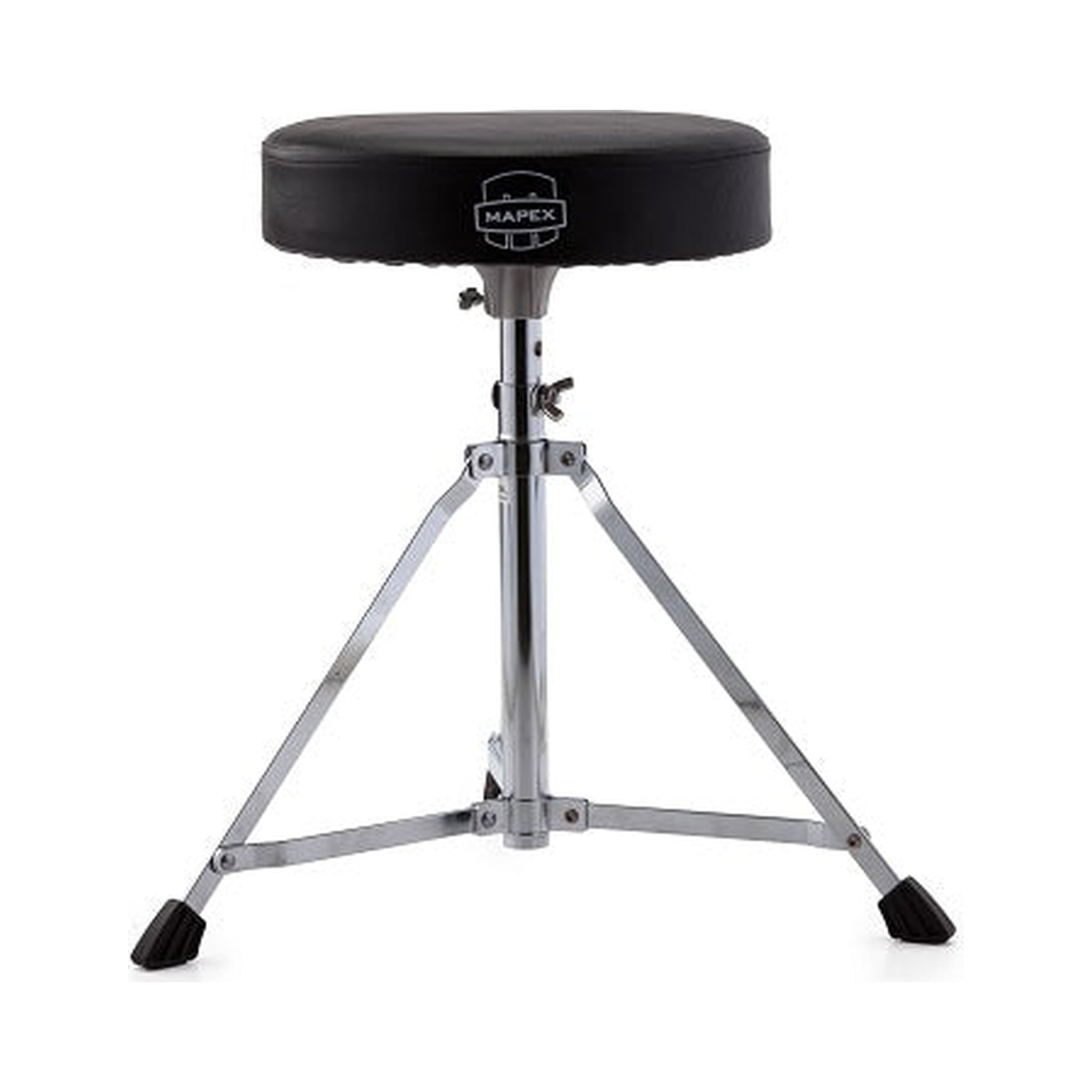 Sillín para batería Mapex T400 con asiento redondo de 12 pulgadas — imagen 1