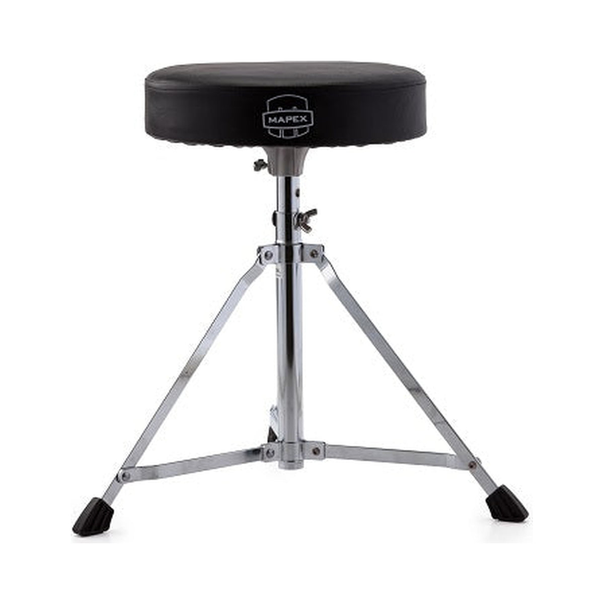 Sillín para batería Mapex T400 con asiento redondo de 12 pulgadas — imagen 1