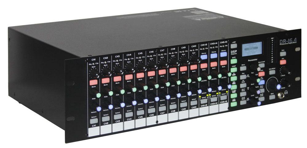 Mezclador Digital En Rack Mixer Topp Pro Dr16.4