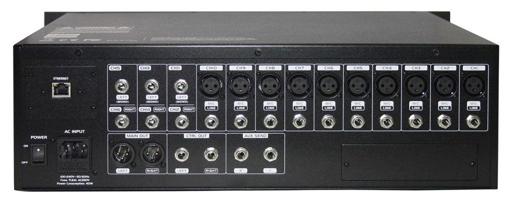 Mezclador Digital En Rack Mixer Topp Pro Dr16.4