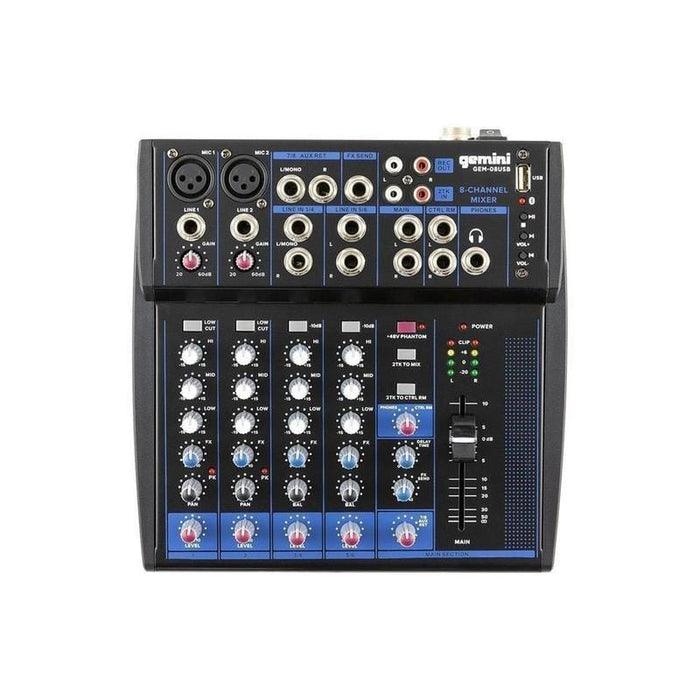 MEZCLADOR GEMINI GEM-08 USB