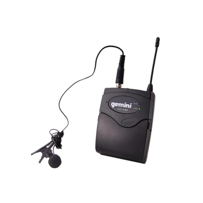 Microfono Gemini Uhf-01hl-f4 Inalambrico