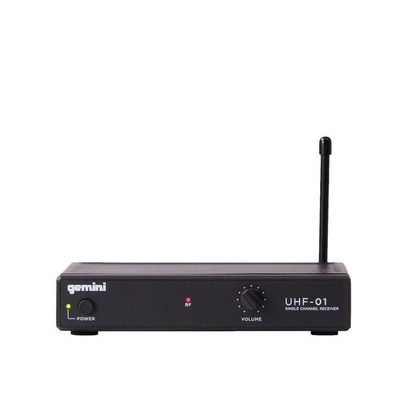 Microfono Gemini Uhf-01hl-f4 Inalambrico