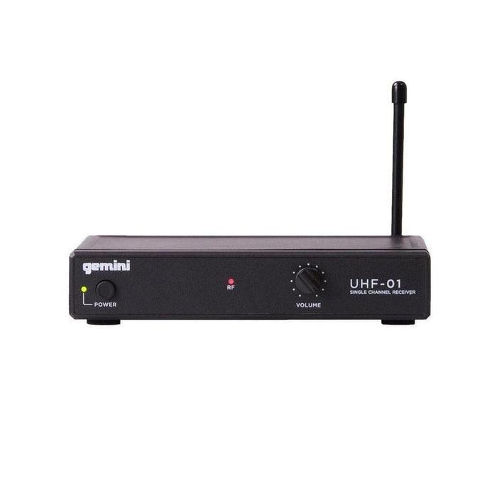 Microfono Gemini Uhf-01m-f3 Inalambrico De Mano