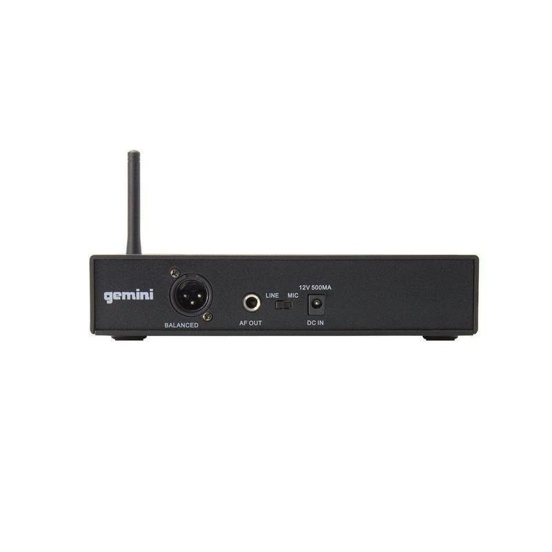 Microfono Gemini Uhf-6100Hl-R2 Inalambrico