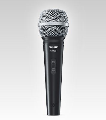 Microfono Shure Sv100 De Mano