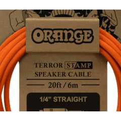 Orange CA041 — detalle fotográfico de la identificación del cable de altavoz