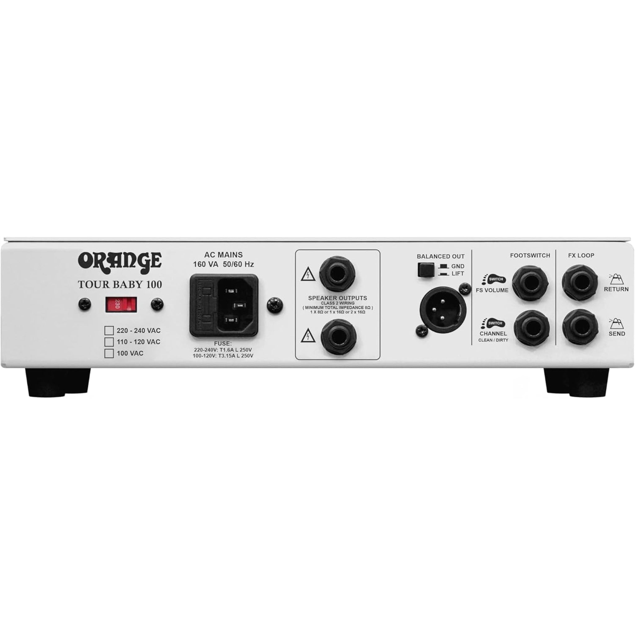 Amplificador Cabezote Para Guitarra Electrica Orange D-Tour-Baby-100