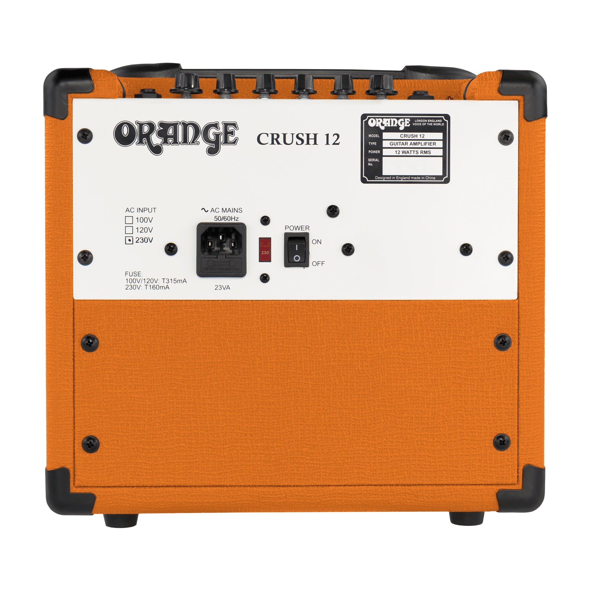 Amplificador Combo Guitarra Eléctrica Orange Crush 12 12W — vista 4