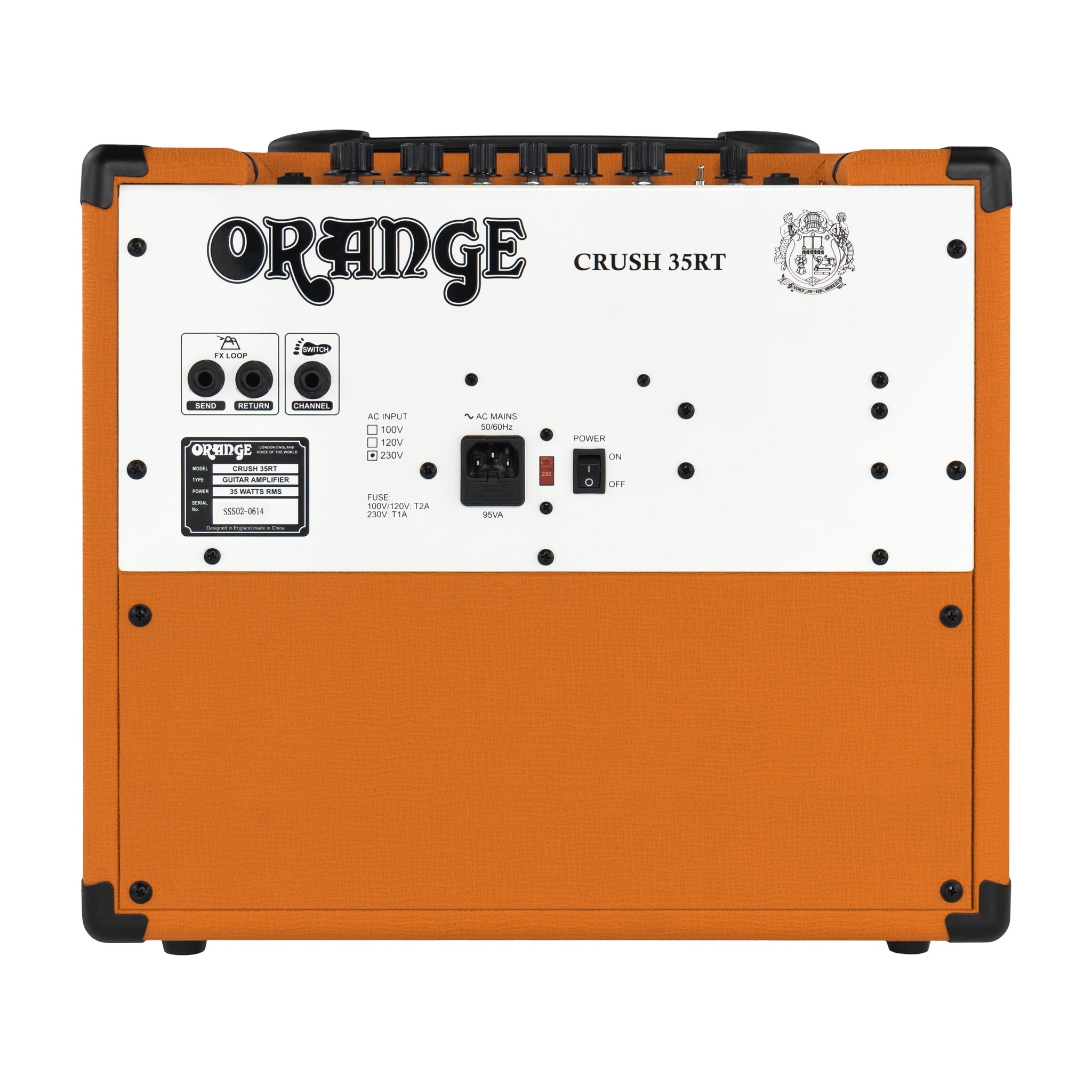 Amplificador Combo Guitarra Eléctrica Orange Crush 35RT 35W — vista 4