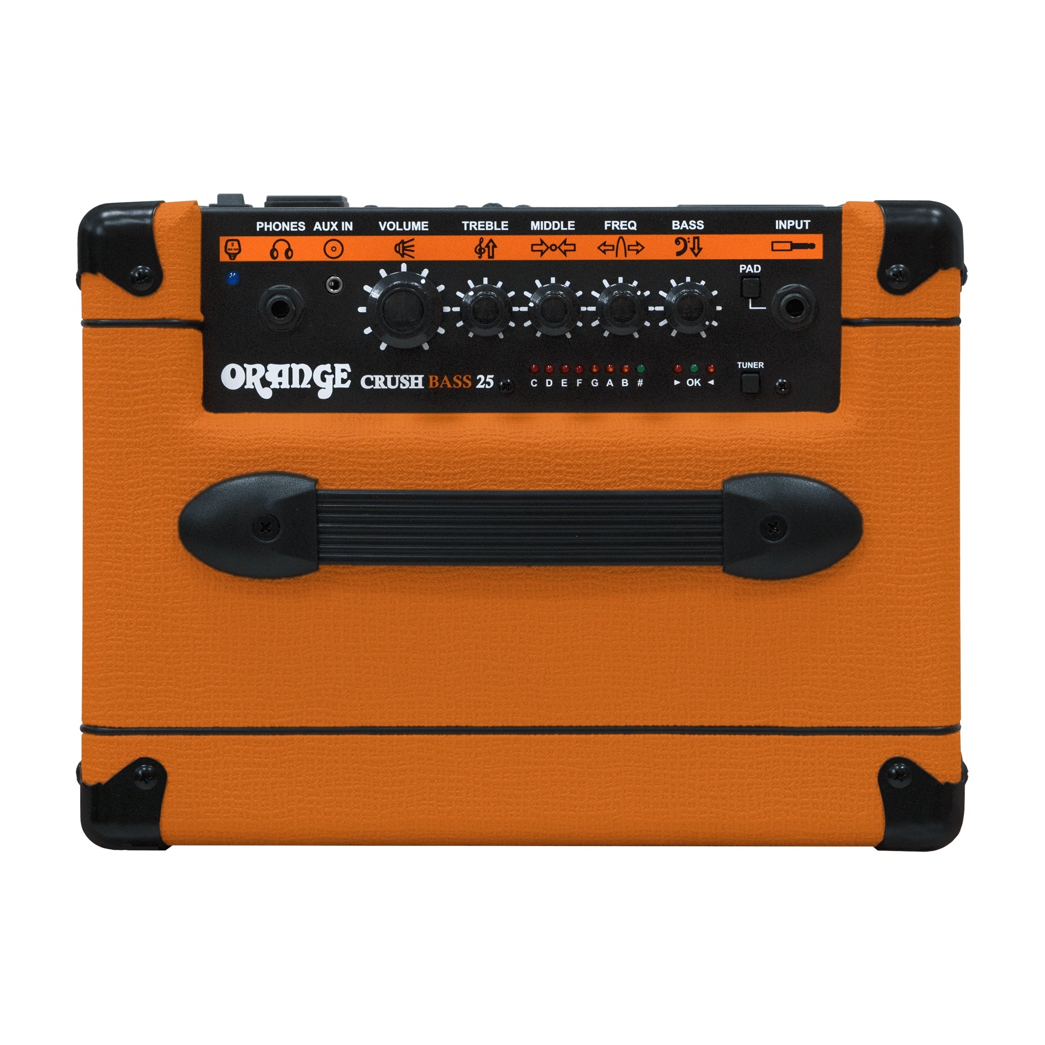 Amplificador Combo Bajo Eléctrico Orange Crush Bass 25 25W — vista 6