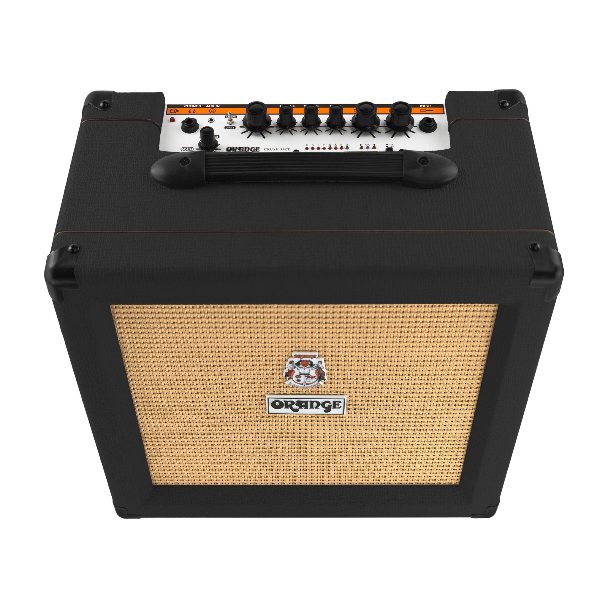 Amplificador Combo Guitarra Eléctrica Orange Crush 35RT Negro 35W — vista 5