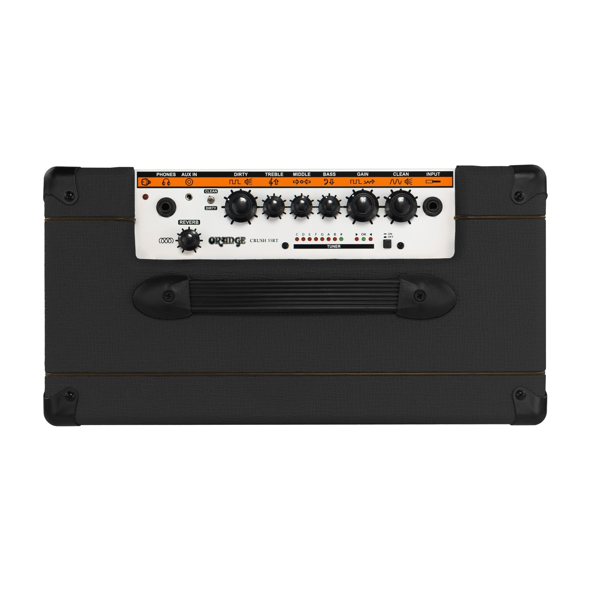 Amplificador Combo Guitarra Eléctrica Orange Crush 35RT Negro 35W — vista 6